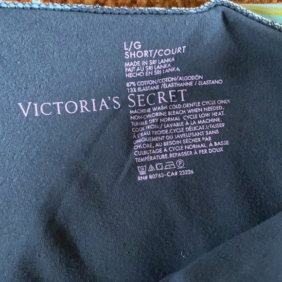 Victoria’s Secret Grey Leggings w/ 5” Rainbow Band - Picture 3 of 6